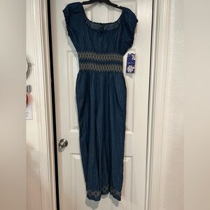Soft Jean jumpsuit